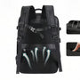 Sac à dos voyage grand format BG XMC noir en maille avec sangles réglables et poches multiples