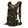 Sac à dos d’hydratation 15l avec motif camouflage, multiples poches et bretelles ajustables