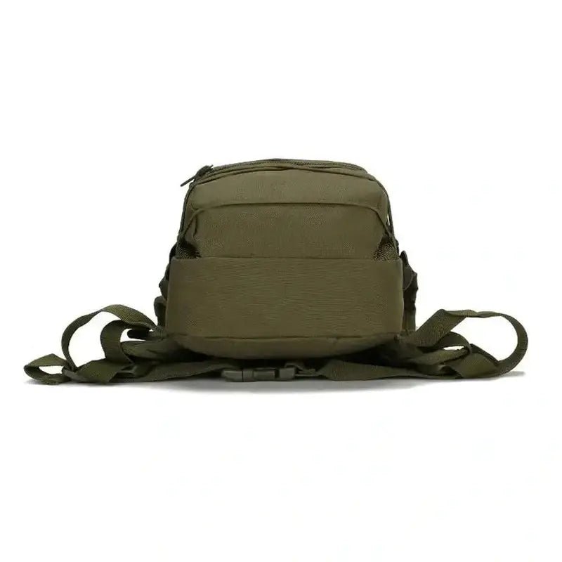 Sac à dos d’hydratation 15l avec sac banane vert olive à bandoulière réglable