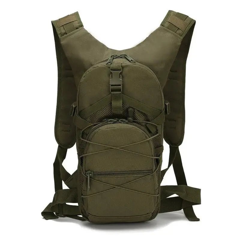 Sac à dos dhydratation olive vert tactique avec cordons de rangement