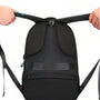 Sac à dos ergonomique d’école Style HK avec bretelles rembourrées et panneau arrière en mesh