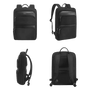 Sac à dos extensible ultra-fin 15,6 pouces StellarFlex avec plusieurs compartiments zippés