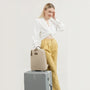 Sac à dos beige femme 14 pouces Transit avec accents noirs