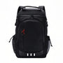 Sac à dos glacière 24L noir avec poignée, compartiments zippés et poches en mesh