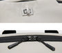 Sac à dos homme Nexar en argent avec fermetures éclair et tirettes noires