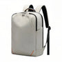 Sac à dos homme Nexar blanc avec accents orange et sangles noires