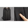 Sac à dos homme ordinateur 15 pouces noir avec panneau dorsal en mesh respirant