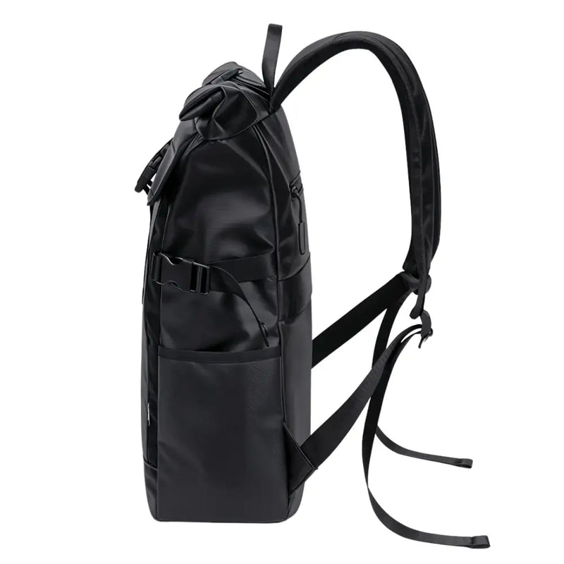Sac à dos imperméable homme Aqua Golf I avec roulettes noires et poches latérales