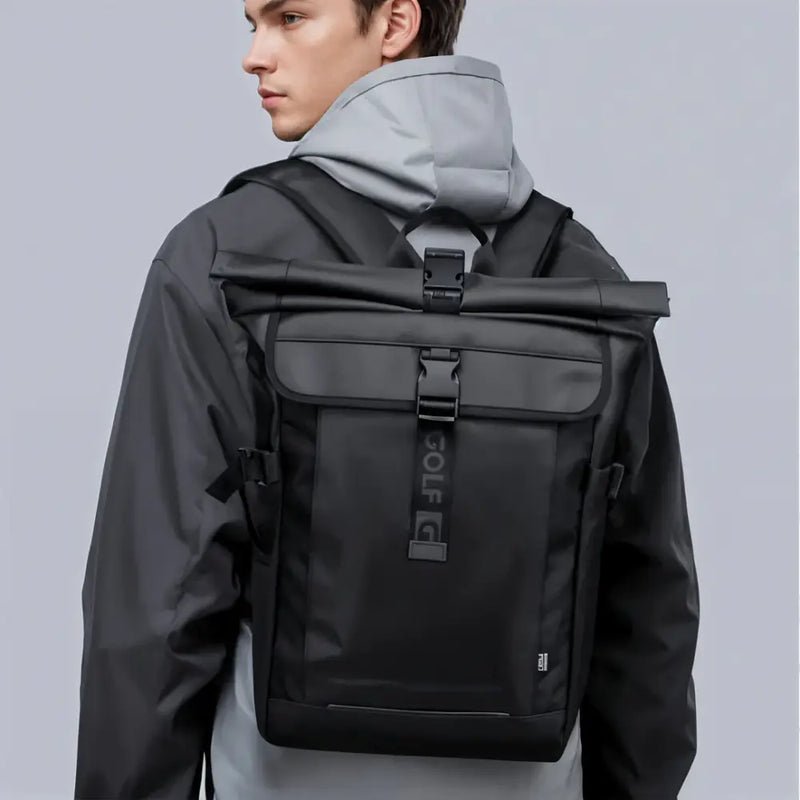 Sac à dos imperméable homme Aqua Golf I avec roulettes et fermetures à boucle
