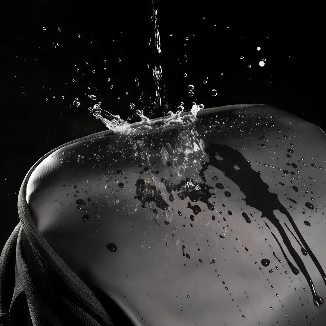 Sac à dos imperméable ordinateur 16-17 pouces avec eau éclaboussant et perlant