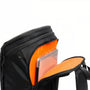 Sac à dos imperméable ordinateur avec intérieur orange et compartiment pour ordinateur portable