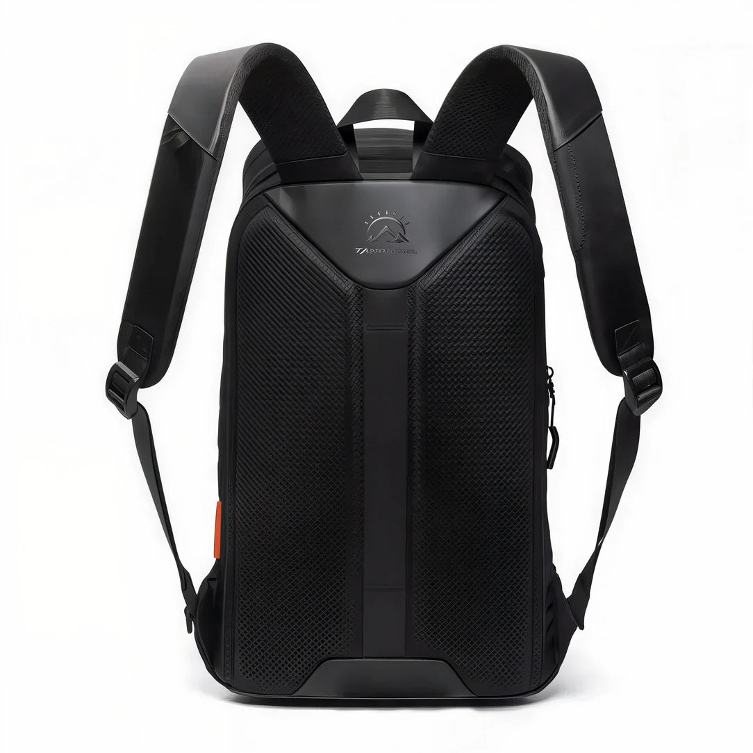 Sac à dos imperméable ordinateur avec bretelles rembourrées et panneau dorsal