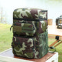 Sac à dos isotherme camouflage avec poches multiples et pochettes en mesh