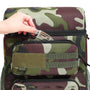 Sac à dos isotherme camouflage avec plusieurs poches et poignée supérieure