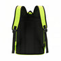 Sac à dos isotherme rectangulaire grande capacité 33L noir et vert néon avec bretelles rembourrées