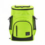 Sac à dos isotherme rectangulaire grande capacité 33L avec cooler vert et poches en mesh