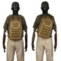 Sac à dos militaire 25L 1000D avec sac tactique tan et webbing MOLLE