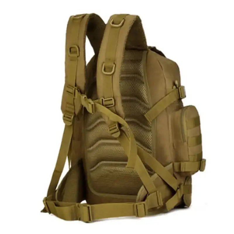 Sac à dos militaire 40l olive drab avec bretelles rembourrées et panneau dorsal