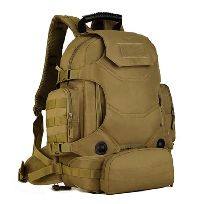 Sac à dos militaire 40l en coyote brown, style tactique et robuste