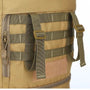 Sac à dos militaire 50 litres avec webbing MOLLE, bretelles ajustables et compartiment zippé