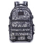 Sac à dos militaire 50l gris camouflage numérique avec webbing MOLLE pour l’extérieur