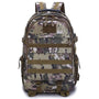 Sac à dos militaire 50l camouflage tactique avec plusieurs compartiments et sangles
