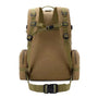 Sac à dos militaire 50l d’airsoft en coyote brown avec poches détachables