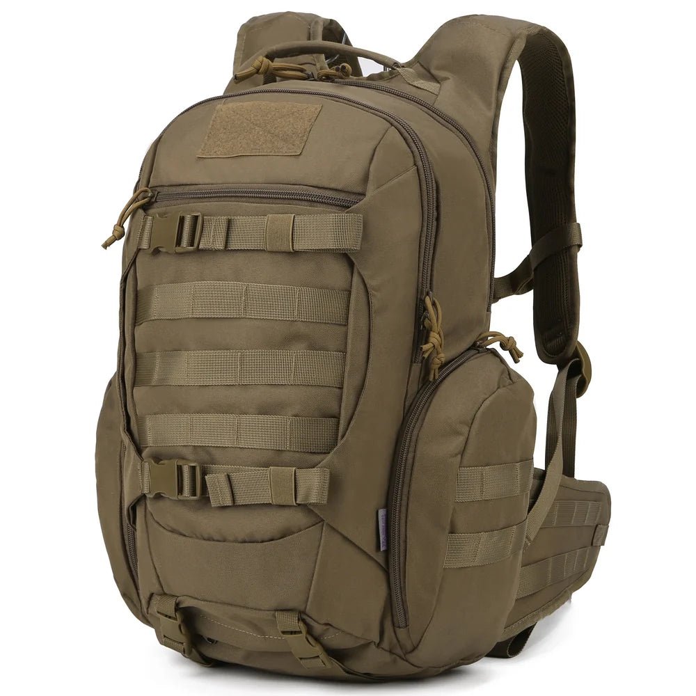 Sac à dos militaire assaut 28L 600D olive drab avec MOLLE et compartiments multiples