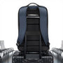 Sac à dos KS 900 bleu foncé, dos en maille noire et bretelles rembourrées