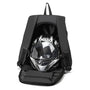 Sac à dos moto noir pour casque de moto, pratique et résistant, idéal pour motards