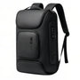 Sac à dos multipoches antivol IronPack noir avec verrou intégré et port de charge externe