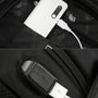 Sac a dos ordi noir 16 pouces Eclipse avec port USB intégré et banque d’énergie