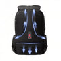 Sac à dos ordinateur noir 16 pouces Eclipse avec panneau dorsal ventilé