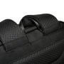 Tissu noir texturé avec motif en losange pour Sac à dos ordinateur 17 pouces Orion