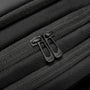 Poignées de fermeture éclair en textile noir sur tissu texturé pour Sac à dos ordinateur 17 pouces Orion