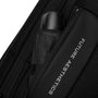 Parapluie compact noir rangé dans la poche du Sac à dos ordinateur 17 pouces Orion