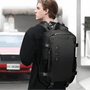 Sac à dos ordinateur homme de 16 pouces Aquila noir waterproof anti-vol avec compartiments