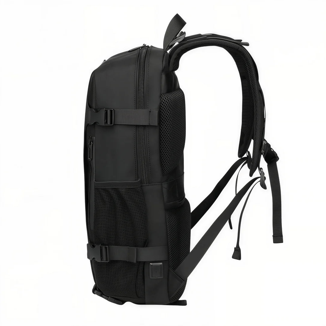 Sac à dos ordinateur homme de 16 pouces Aquila avec bretelles rembourrées et poches en mesh