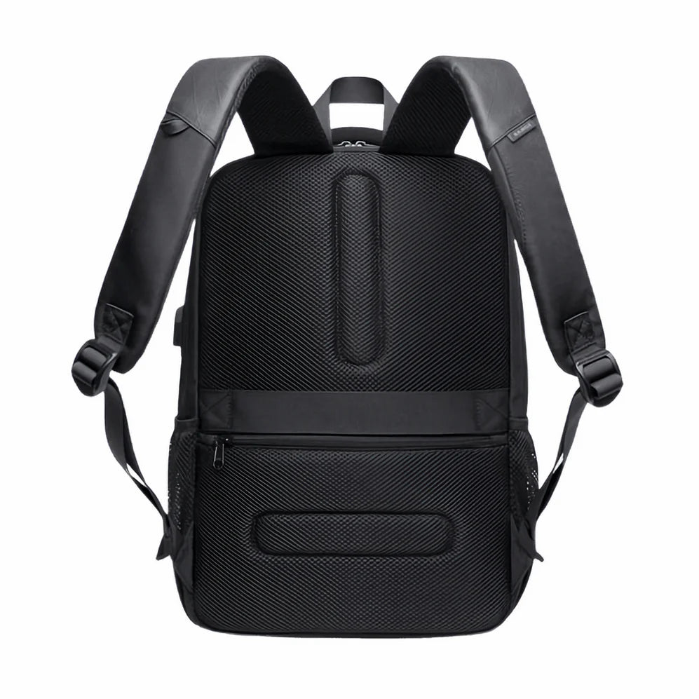 Sac à dos ordinateur pour homme Nova One noir avec rembourrage et bretelles ajustables