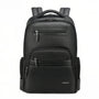 Sac à dos PC 17 pouces femme Ellya noir moderne avec plusieurs compartiments zippés