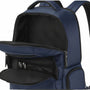 Sac à dos pc 17 pouces femme Ellya ouvert navy bleu avec plusieurs compartiments