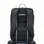 Sac à dos PC portable ouverture 180° avec bretelles rembourrées et passant pour bagages