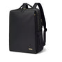 Sac à dos pour ordinateur 15,6 pouces noir avec zippers dorés et accent doré en bas