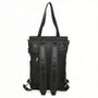 Sac à dos pour PC 15,6 pouces léger avec sacoche convertible noire à bandoulière