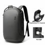 Sac à dos professionnel antivol Sentinel gris foncé avec serrure intégrée et port USB
