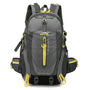 Sac à dos randonnée 30L gris et jaune pour outdoor et trekking