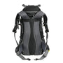 Sac à dos randonnée homme 50l noir et gris avec bretelles rembourrées et panneau dorsal