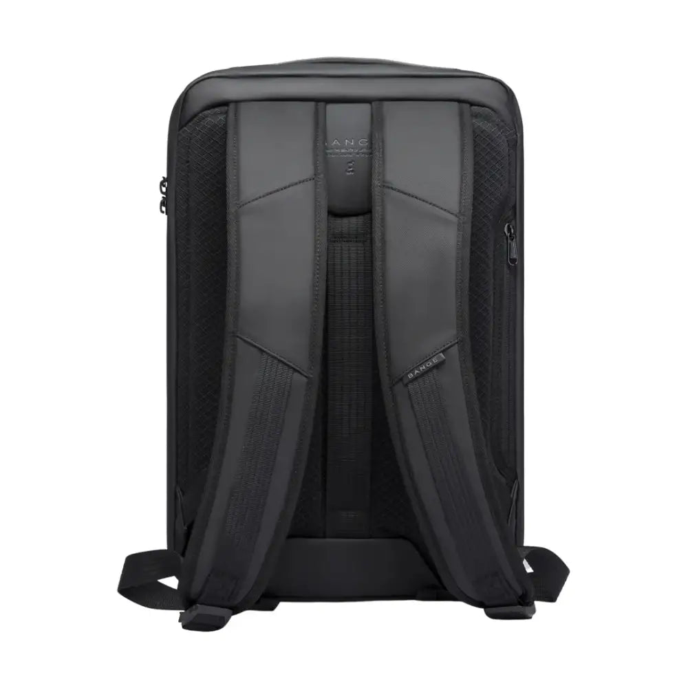 Sac à dos rigide ultra-plat antivol noir ergonomique pour voyager avec style
