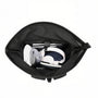 Sac à dos roll top de voyage RZTX noir avec électronique et vêtements à l’intérieur
