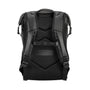 Sac à dos roll top Kingsons Black Edition avec bretelles rembourrées et panneau dorsal
